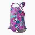 Children's one-piece swimsuit Speedo Learn To Swim Printed Frill Thinstrap neon violet 3