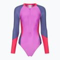 Women's one-piece swimsuit Speedo Colour Block neon violet