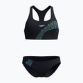Women's two-piece swimsuit Speedo Placement Bikini set arctic glass