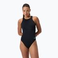 Women's one-piece swimsuit Speedo Racer Zip with Built in Swim Bra anthracite anthracite 5