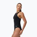 Women's one-piece swimsuit Speedo Racer Zip with Built in Swim Bra anthracite anthracite 8