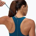 Ladies' one-piece swimsuit Speedo Racer Zip with Built in Swim Bra dark teal 5