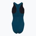 Ladies' one-piece swimsuit Speedo Racer Zip with Built in Swim Bra dark teal 2