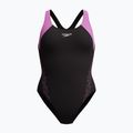 Women's one-piece swimsuit Speedo HyperBoom Splice Racerback neon violet