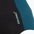 Women's one-piece swimsuit Speedo High Neck Splice Cross Back dark teal 4