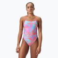 Speedo women's one-piece swimsuit Allover Digital Vback kaluna floral/arctic glass