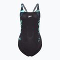 Women's one-piece swimsuit Speedo HyperBoom Splice Muscleback dark teal