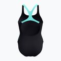 Women's one-piece swimsuit Speedo Medley Logo Medalist arctic glass 2