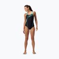 Women's one-piece swimsuit Speedo Medley Logo Medalist arctic glass 6
