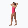 Ladies' one-piece swimsuit Speedo Solid Racerback raspberry fill/vermilion/punch 2