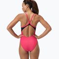 Ladies' one-piece swimsuit Speedo Solid Racerback raspberry fill/vermilion/punch 3