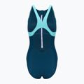 Speedo women's one-piece swimsuit Zip Colorblock dark teal 2