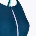 Speedo women's one-piece swimsuit Zip Colorblock dark teal 3