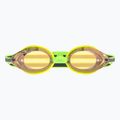 Speedo Vanquisher 3.0 Mirrored hyper yellow/grey/ablaze mirror swim goggles 2