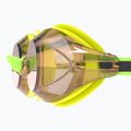 Speedo Vanquisher 3.0 Mirrored hyper yellow/grey/ablaze mirror swim goggles 4