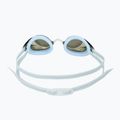 Women's swim goggles Speedo Vanquisher 3.0 Mirrored hawaiian sky/grey/silver mirror 4