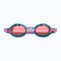 Speedo Vanquisher 3.0 Mirror children's swimming goggles picton blue/vermillion/gold mirror 2