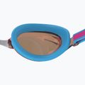 Speedo Vanquisher 3.0 Mirror children's swimming goggles picton blue/vermillion/gold mirror 5