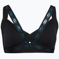 Speedo Solid Logo Elastic Cross Front Swimsuit Top anthracite 2