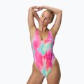 Ladies' one-piece swimsuit Speedo Flu3nte Printed Convertible coral sands 5