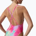Ladies' one-piece swimsuit Speedo Flu3nte Printed Convertible coral sands 9