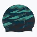 Speedo Printed Silicone swimming cap dark teal semi tide 2