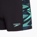 Speedo Hyperboom Panel Aquashort men's swimming boxers black/dark teal 3