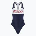 Speedo Colourblock Racerback women's one-piece swimsuit peacoat