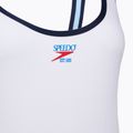 Speedo Solid Bound Scoop white women's one-piece swimsuit 3