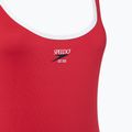 Speedo women's one-piece swimsuit Solid Bound Scoop high risk red 3