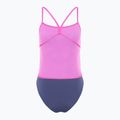 Women's one-piece swimsuit Speedo Placement Digital Vback balance blend/hapuna blue 2