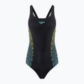 Speedo Placement Muscleback hyper yellow one-piece swimsuit