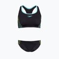 Speedo Placement hyper yellow women's two-piece swimsuit