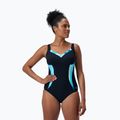 Ladies' one-piece swimsuit Speedo Shaping Printed LunaElustre One pieces true navy/berry
