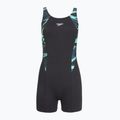 Ladies' one-piece swimsuit Speedo HyperBoom Splice Legsuit dark teal
