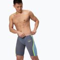 Men's swim jammers Speedo Fastskin LZR Intent 2.0 Jammer grey lead/acadia blue/hyper yellow 4