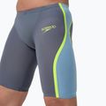 Men's swim jammers Speedo Fastskin LZR Intent 2.0 Jammer grey lead/acadia blue/hyper yellow 5