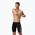 Men's swim jammers Speedo Fastskin LZR Intent 2.0 Jammer black/molten blur/hyper yellow