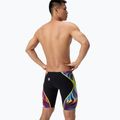 Men's swim jammers Speedo Fastskin LZR Intent 2.0 Jammer black/molten blur/hyper yellow 3