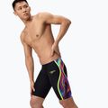 Men's swim jammers Speedo Fastskin LZR Intent 2.0 Jammer black/molten blur/hyper yellow 4