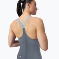 Women's fastskin Speedo Fastskin LZR Pure Valor 2.0 Closedback Kneeskin grey lead / acadia blue / mainline 6