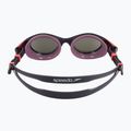 Women's swim goggles Speedo Biofuse 2.0 Mirror vintage fog / steel / silver mirror 4