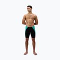 Men's swim jammers Speedo Endurance+ MAX Splice Jammer black/turquoise gem 2
