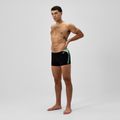 Men's swim boxers Speedo Hyper Boom Splice black/alfalfa green 2