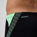 Men's swim boxers Speedo Hyper Boom Splice black/alfalfa green 7
