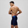 Men's swim jammers Speedo Hyper Boom Splice grey lead/neon coral 4