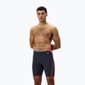Men's swim jammers Speedo Hyper Boom Splice grey lead/neon coral 2
