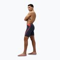 Men's swim jammers Speedo Hyper Boom Splice grey lead/neon coral 5