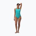 Women's one-piece swimsuit Speedo Eco Endurance+ Printed Medalist turquoise gem 2