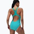 Women's one-piece swimsuit Speedo Eco Endurance+ Printed Medalist turquoise gem 3